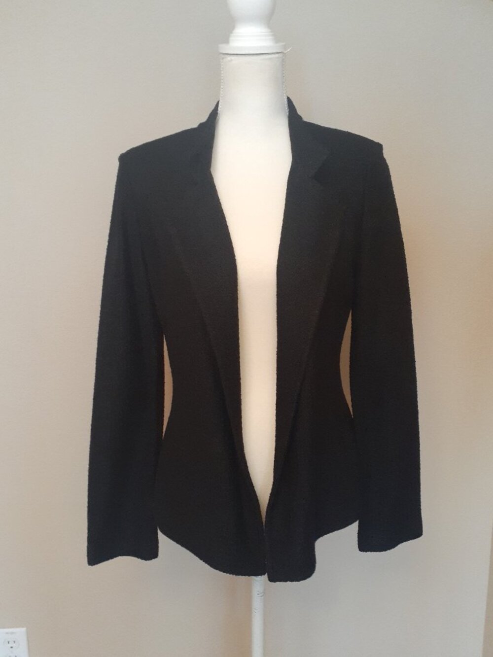 St. John Vintage Knit Open Blazer